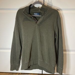Polo quarter zip lightweight sweater